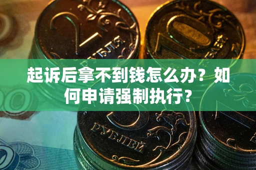 武汉起诉后拿不到钱怎么办？如何申请强制执行？