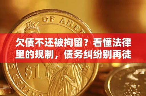 武汉欠债不还被拘留？看懂法律里的规制，债务纠纷别再徒劳奔波