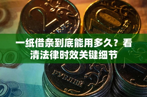 武汉一纸借条到底能用多久？看清法律时效关键细节