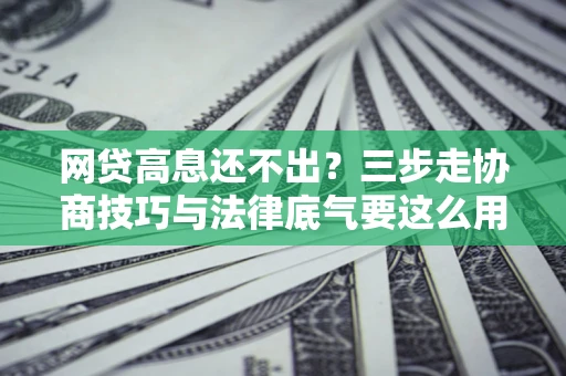 武汉网贷高息还不出？三步走协商技巧与法律底气要这么用