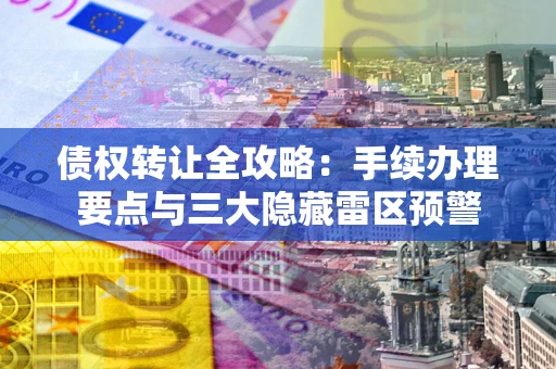 武汉债权转让全攻略：手续办理要点与三大隐藏雷区预警