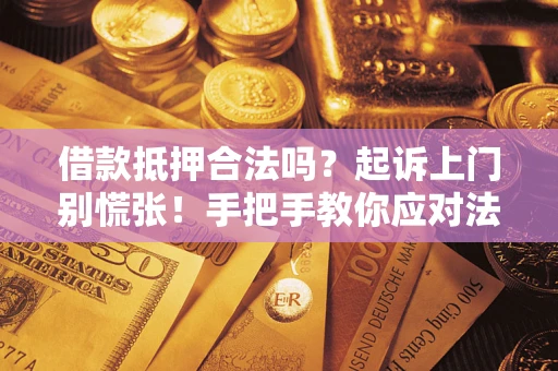 武汉借款抵押合法吗？起诉上门别慌张！手把手教你应对法律程序