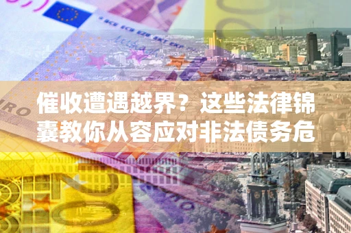 武汉催收遭遇越界？这些法律锦囊教你从容应对非法债务危机